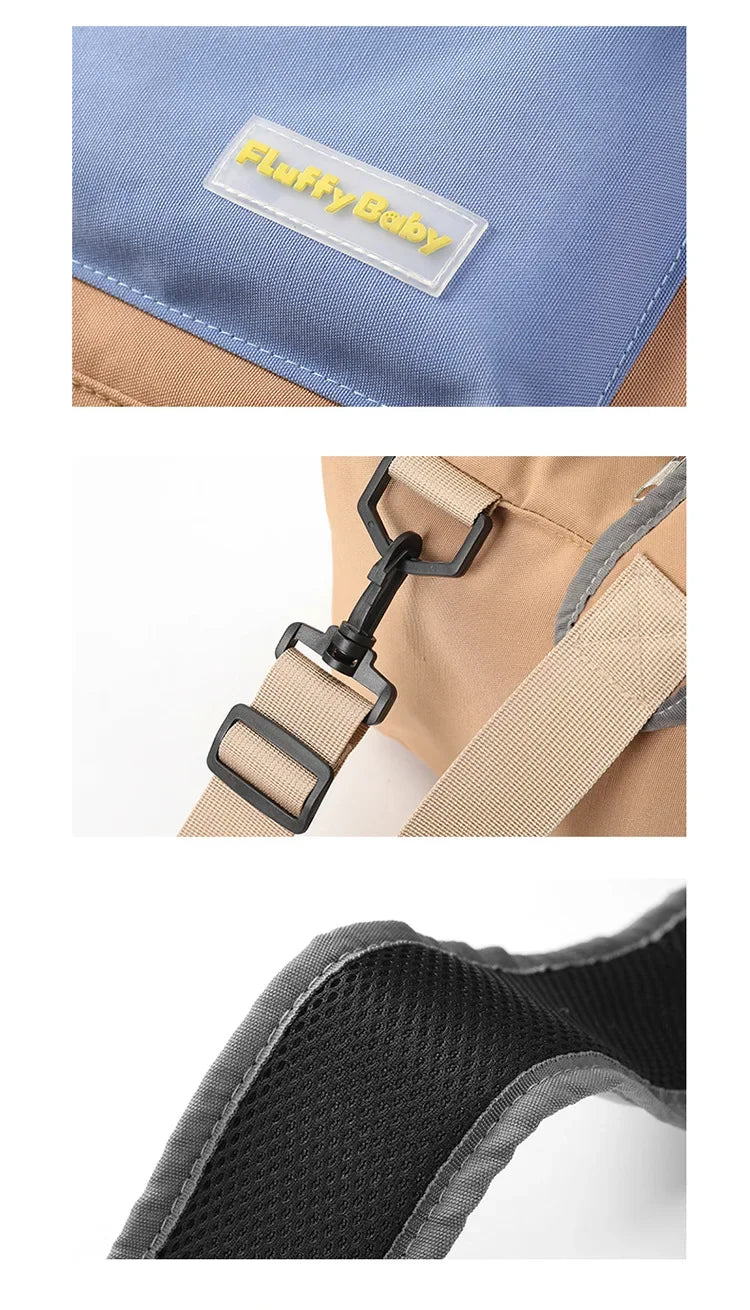 Pet Carrier Bag for Cats Travel Backpack/Transport for Dogs | Expandable Tunnel & Shoulder Strap Options