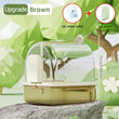 Smart Sensor Bird Bathtub – Automatic Electric Hanging Shower Box | Clear Parrot Bath with Hooks