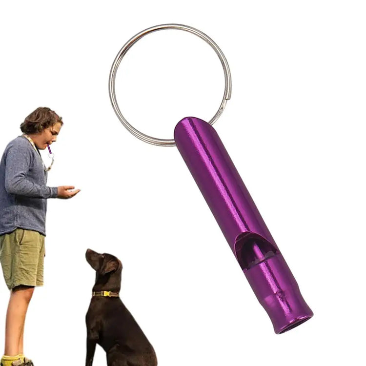 Ultrasonic Dog Training Whistle – Adjustable Frequency for Recall & Bark Control