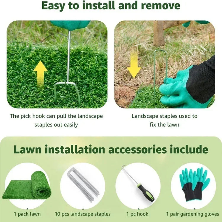Artificial Grass Dog Pee Pad – Indoor & Outdoor Pet Training Lawn Mat