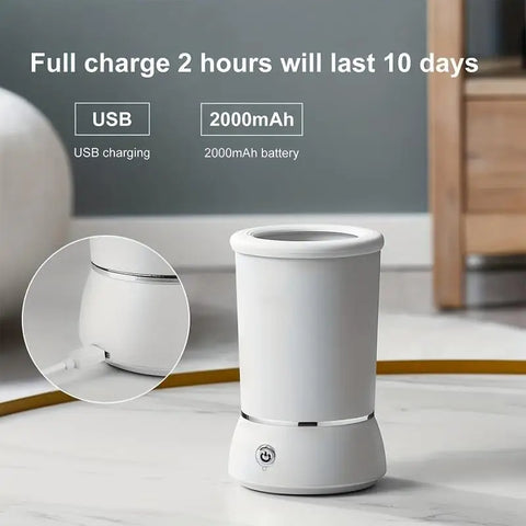 Electric Pet Paw Cleaner – Automatic Foot Washer for Dogs & Cats
