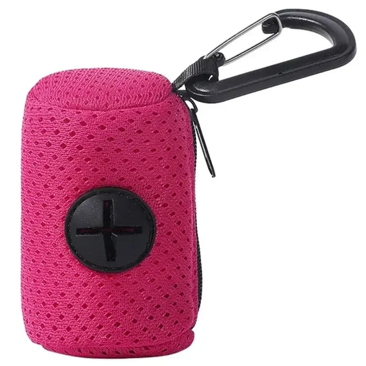 Portable Dog Poop Bag Dispenser – Stylish Pet Waste Bag Holder for Clean Walks