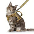 Outdoor Cat Vest | Waterproof Cat Clothes | Adjustable Cat Chest Strap | Special Walking Vest for Cats | Secure Outdoor Pet Harness