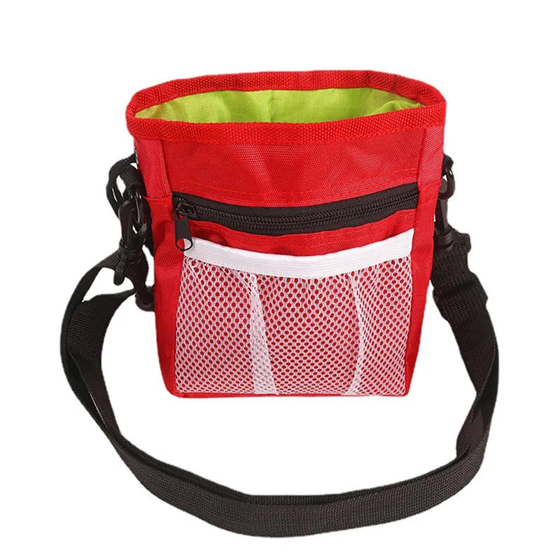Pet Dog Training Treat Pouch – Snack Food Waist & Crossbody Bag for Walking