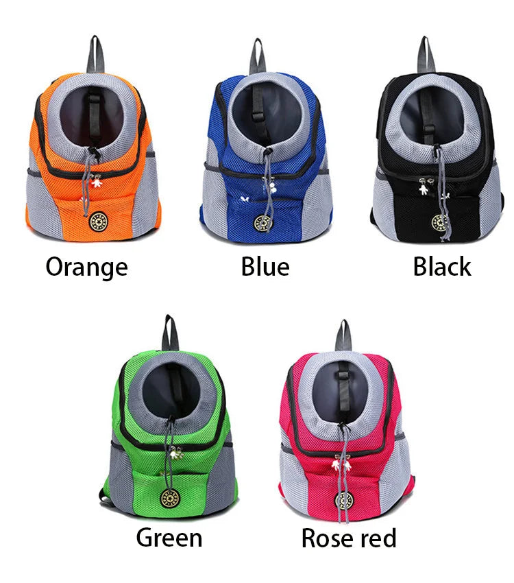 Dog Carrier Backpack – Breathable, Comfortable Pet Travel Bag for Small and Medium Dogs