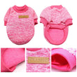 Dog Clothes For Medium Small Dogs Puppy Soft Sweater Autumn Winter Warm Clothing Pet Coat Sweatshirt XS-2XL