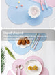 Pet Feeding Mat for Cats & Dogs with Nonspill, Nonslip,  Waterproof & Leakage Food Mat | Silicone Placemats - Easy to Clean