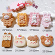 10Pcs New Cute Resin Cartoon Bowtie Cat | Flat Back Parts - Embellishments for Hair Bows | Accessories for DIY Crafts