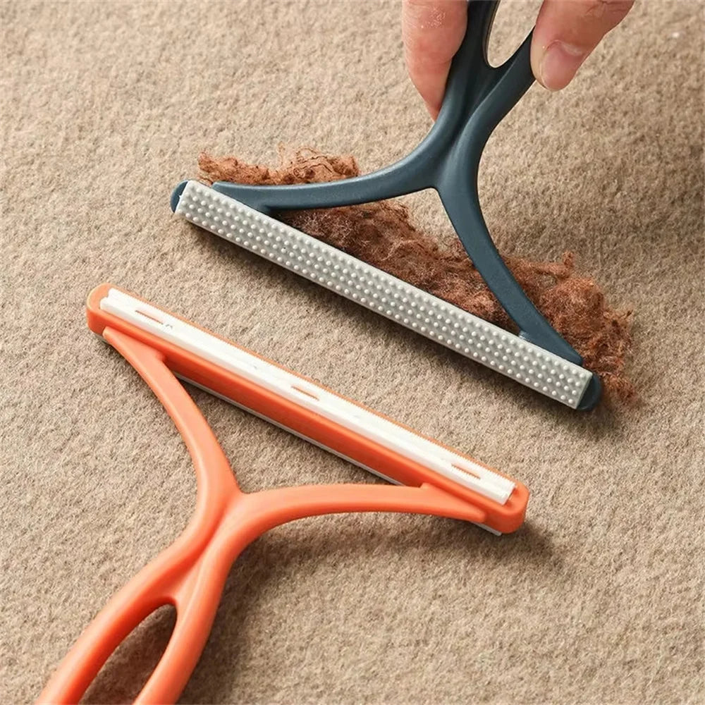 Double Sided Pet Hair Remover Cat Dog Lint Remover 2 in1 Clean Tool Sweater Cleaner Fabric Shaver Scraper For Clothes Carpet