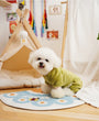 Fleece Warm Winter Dog Jumpsuit Pajamas for Small Dogs | Pomeranian Puppy Nightshirt & Cat Overalls