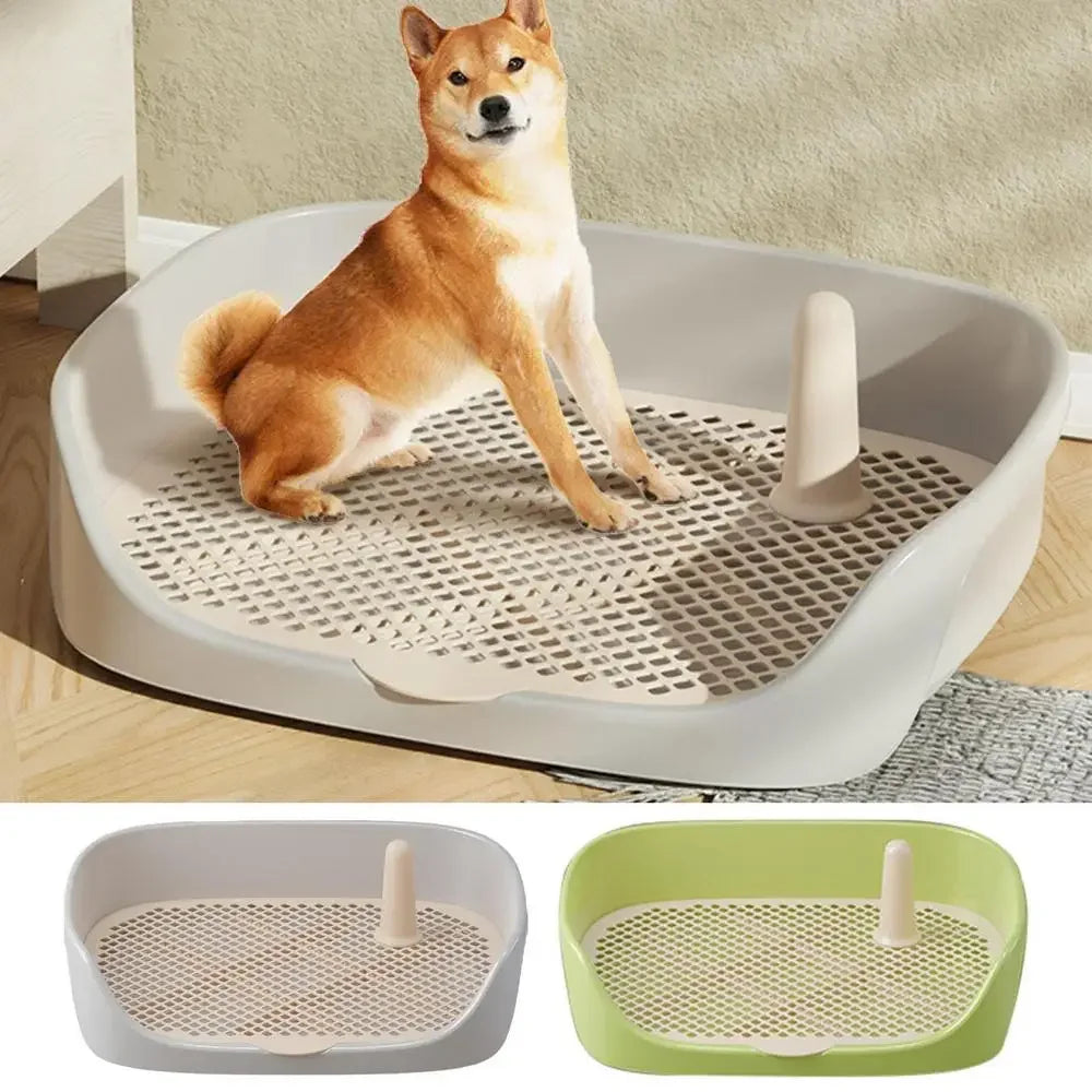 Training Toilet Pet Toilet for Small Dogs & Cats — Portable Puppy Pad Holder Tray