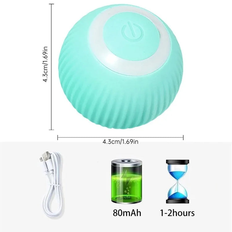 2023 NEW Electric Dog Toys | Smart Puppy Ball Toys For Cat | Small Dogs | Funny Auto Rolling Ball | Self-moving Puppy Games Toys | Pet Supplies