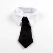 Gift Pet Dog/Cat Formal Necktie | Tuxedo Bow Tie - Black and Red Collar for Dog/Cat | Pet Accessories for Wedding, Holiday, and Party