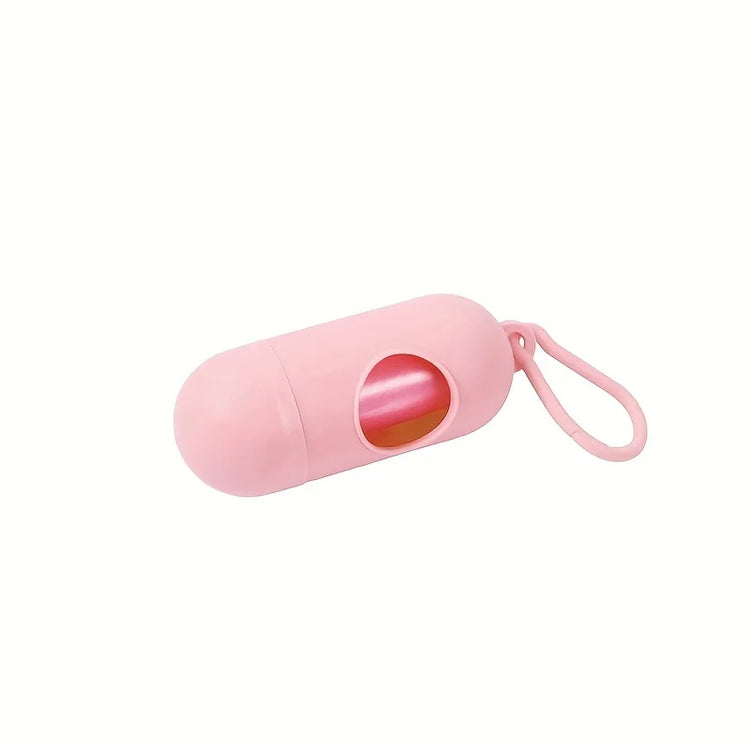 Dog Poop Bags with Dispenser and Leash Clip – Mildly Scented Waste Bags for Easy Cleanup