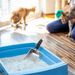 Cat Sand Cleaning — for Dog & Cat | Clean Feces Supplies | Cat Litter Shovel | Pet Cleaning Tool | Pet Products | Metal Long Handle Scoop