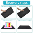 Cat Litter Mat | Non-Slip Pet Litter Box Filter Pad | Double Layer Waterproof Cat Mat | Wear-Resistant Pet Cleaning Supplies