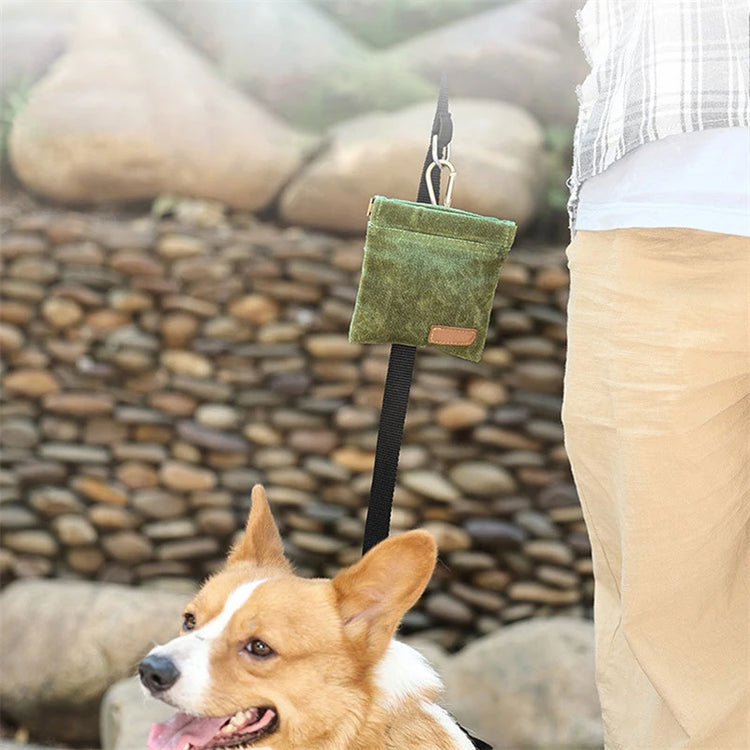 Dog Training Snack Bag – Portable Treat Pouch for Outdoor Travel & Training