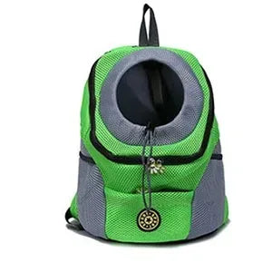 Pet Carrier Backpack – Breathable Front & Back Pack for Small to Medium Dogs and Cats