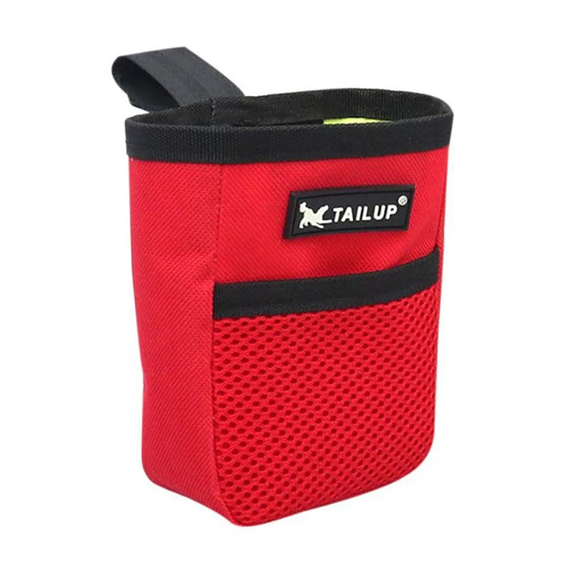 Pet Dog Training Treat Snack Waist Bag – Hands-Free Reward Pouch for Walks & Training