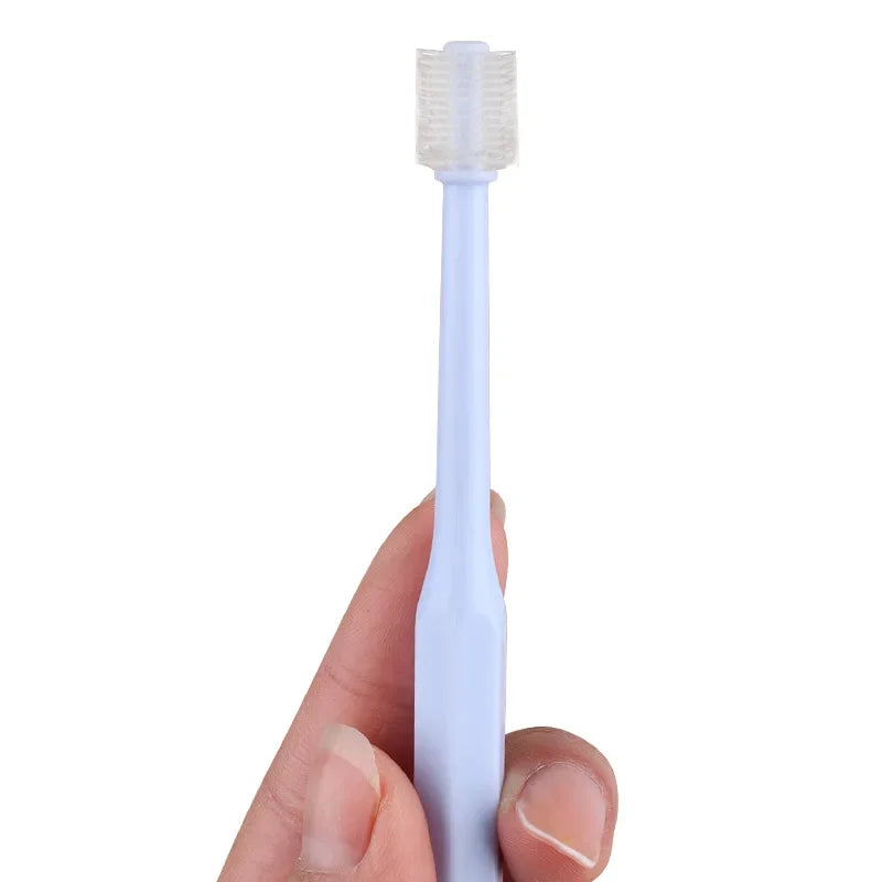 Cat Toothbrush & Toothpaste Set | Soft Brush for Teeth Cleaning | Pet Oral Care for Cats & Small Pets