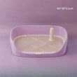 Training Toilet Pet Toilet for Small Dogs & Cats — Portable Puppy Pad Holder Tray