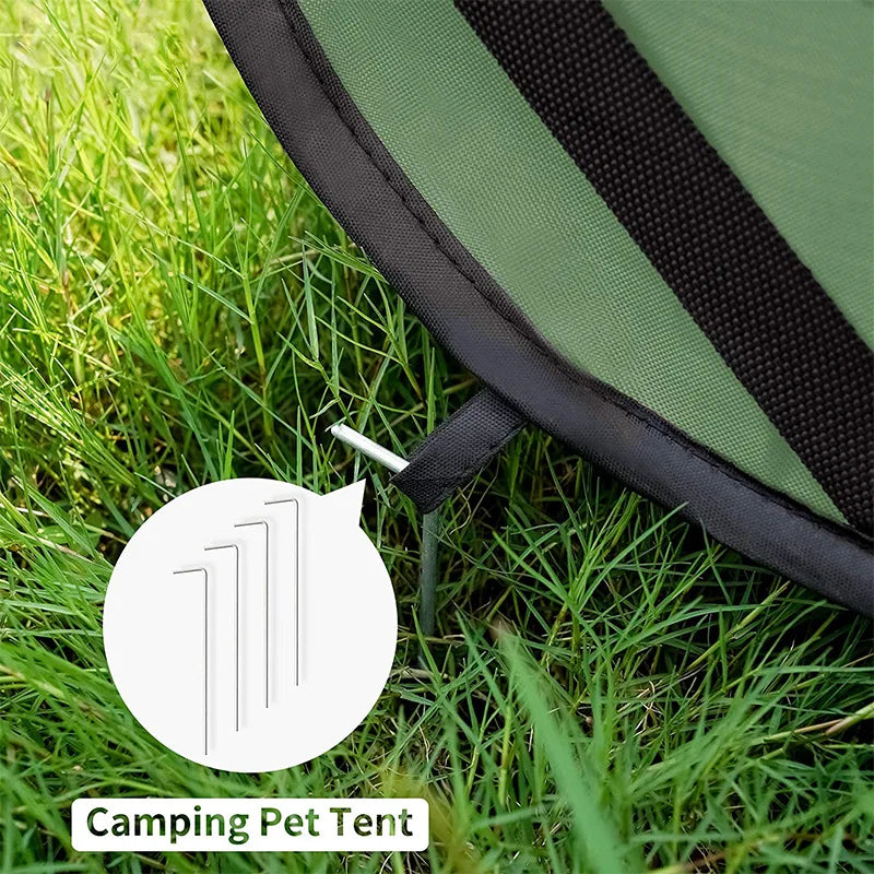 Portable Large Dog Bed Pop-Up Kennel – Indoor Outdoor Crate for Pets, Car Seat Kennel & Cat Bed