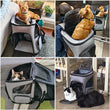 Breathable Pet Cat Carrier Backpack | Foldable Pet Carrier | Transport Travel Bag | Expandable Large Capacity | Creative for Cats Dogs
