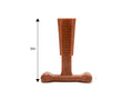 Durable Dog Chew Toy – Bamboo Fiber & Rubber for Teeth Cleaning