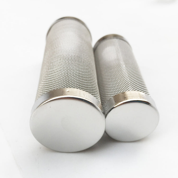 Fish Tank Filter Stainless Steel Inlet Case Mesh Shrimp Nets Special Cylinder Filters Inflow Inlet Protect Aquarium Accessories