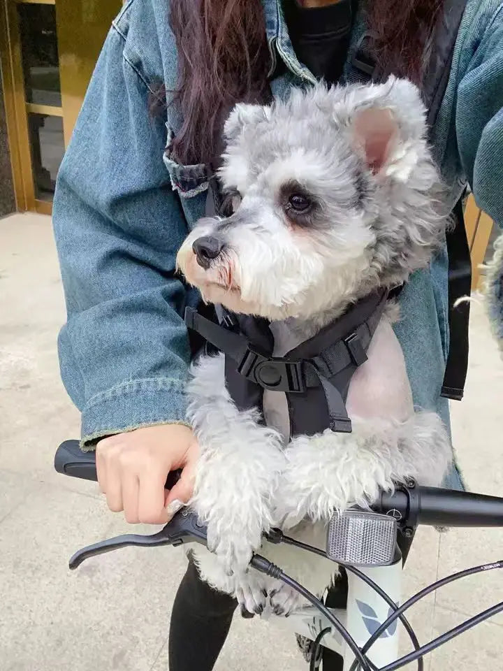 Chest Pet Bag Large Dog Backpack – Convenient and Comfortable Carrier for Medium Breeds