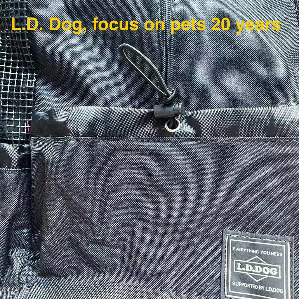 Breathable Outdoor Pet Carrier Backpack – Hiking & Travel Mesh Backpack for Dogs