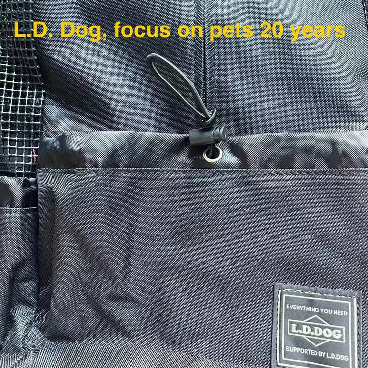 Breathable Outdoor Pet Carrier Backpack – Hiking & Travel Mesh Backpack for Dogs