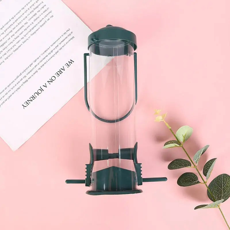 Bird Seed Feeder | Hanging Bird Feeder | Wild Bird Seed Feeder | Garden Paddock Bird Feeding Tool | Pet Supplies For Small Birds