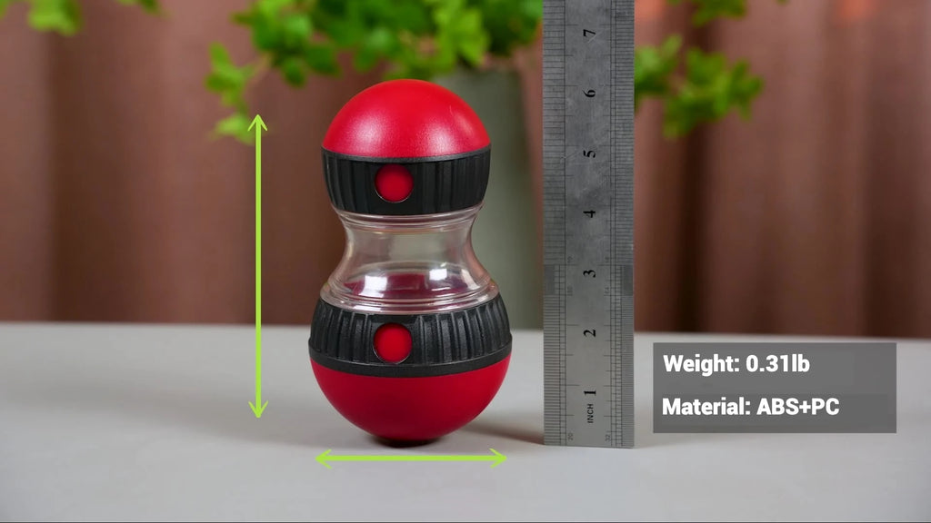 Dog Slow Feeder Training Ball – Interactive Treat Dispensing Toy