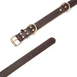 Leather Dog Collar with Quick Release – Durable Pet Collar for Small to Large Dogs
