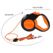 8M Retractable Dog Leash – Heavy Duty with Reflective Tape and Non-Slip Handle