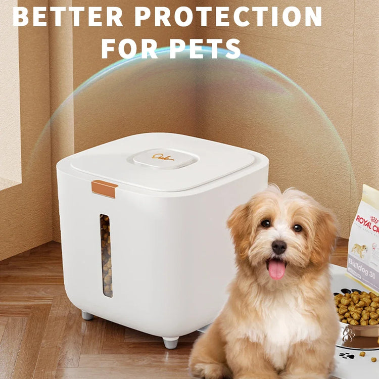 Large Pet Food Storage Barrel – Airtight & Moisture-Proof Container for Dog, Cat & Small Animal Food