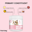 Skin & Coat Cat Chews | Omega 3, Vitamin E, Biotin Supplements | Healthy Skin & Glossy Coat | Anti-Shedding Support | Salmon Flavor