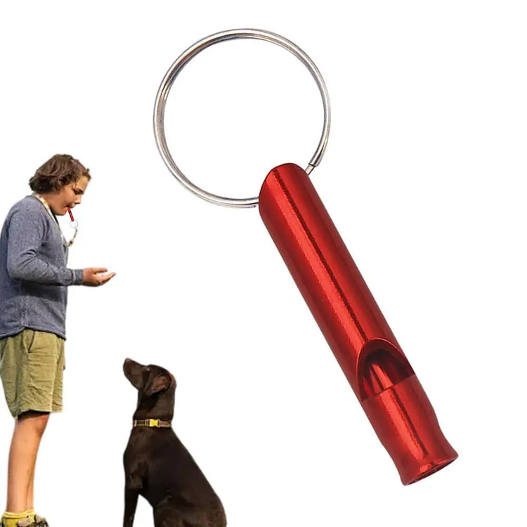 Ultrasonic Dog Training Whistle – Adjustable Frequency for Recall & Bark Control