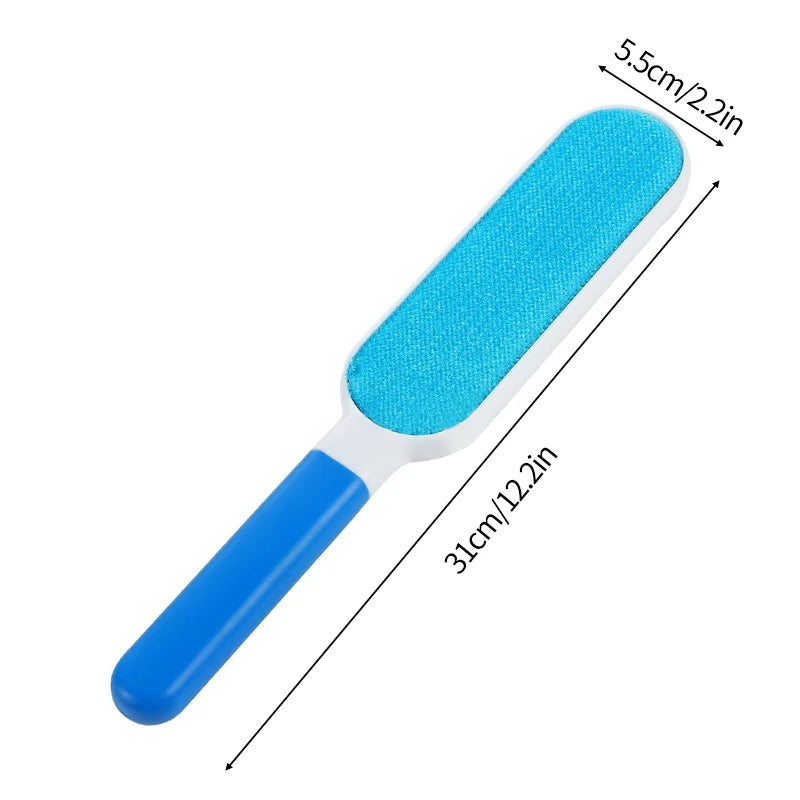 Magic Clothes Lint Remover | Reusable Pet Cat Hair Fur Roller Brush | Static Dusting Cleaning Brushes | Manual Cleaner Tool