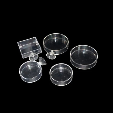 Transparent Acrylic Shrimp Feeder with Suction Cup – Floating & Bottom Feeding Fish Tank Accessory