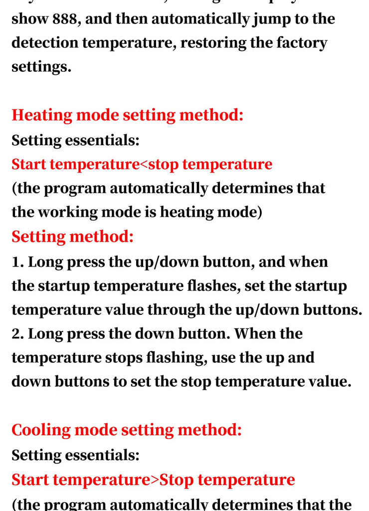 Digital Temperature Controller W3001 – 12V/24V/110V/220V Thermostat with LED Display for Aquarium, Incubator, Heater