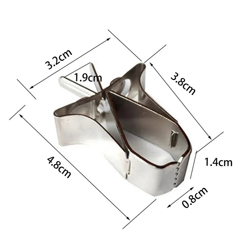 1/6/12pcs Bird Food Holder | Parrot Feeding Clip | Fruit Vegetable Clamp | Cuttlefish Bone Feeder | Cage Mount Tool for Pet Birds