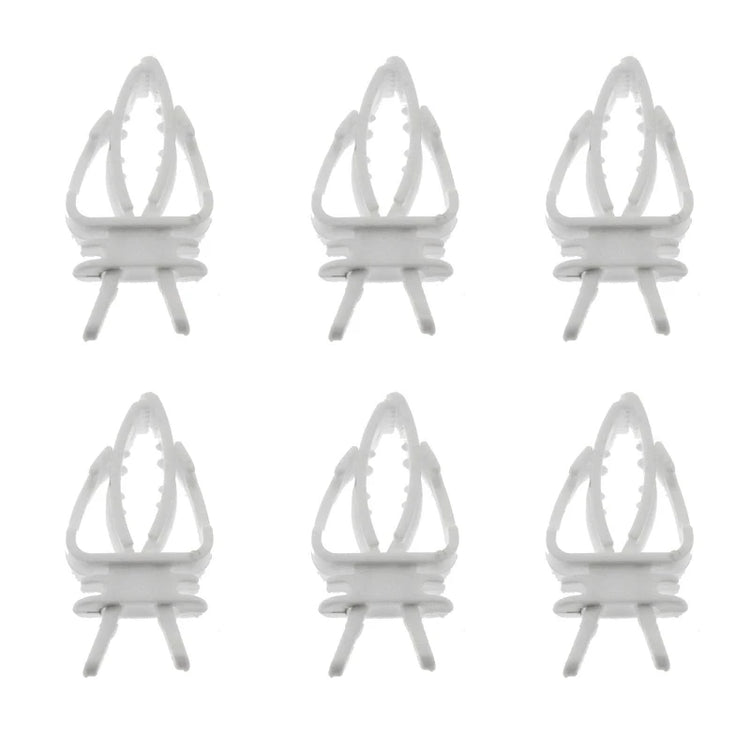 1/6/12pcs Bird Food Holder | Parrot Feeding Clip | Fruit Vegetable Clamp | Cuttlefish Bone Feeder | Cage Mount Tool for Pet Birds