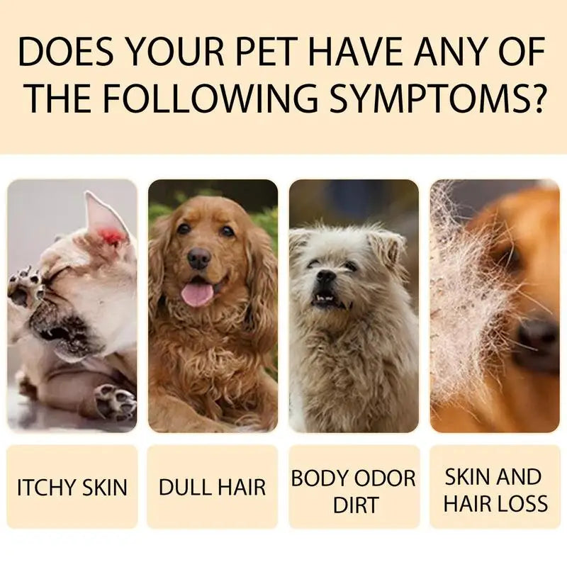 Dog Shampoo With Sense Of Smell Relieving Itching And Sensitive Skin 100ml Deep Cleansing Gentle And Healthy Dog Shampoo