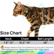 Cat Carrier – Lightweight & Escape-Proof | Adjustable Soft Harness & Leash Set for Walking & Travel | Secure & Breathable Kitten Harness