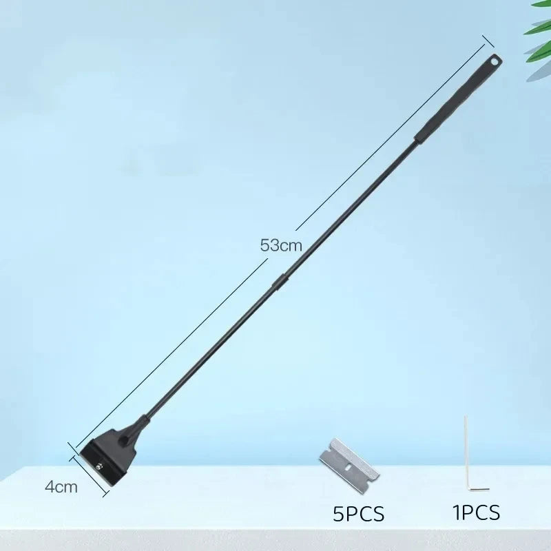 Aquarium Algae Scraper – Dual-Use Fish Tank Cleaning Tool with Non-Slip Handle