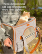 Crossbody Dog Bag – Pet Backpack | Multipurpose Solid Color Shoulder Carrier - Cats/Dogs | Breathable, Portable & Travel-Friendly