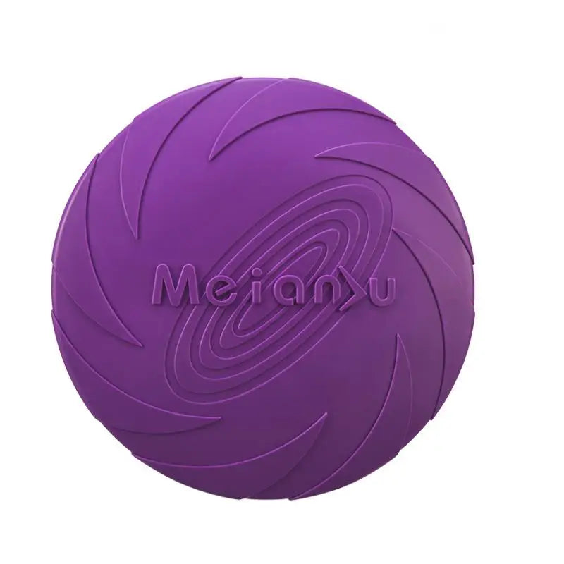 OUZEY Bite Resistant Flying Disc Toys for Dogs | Multifunction Pet Puppy Training Toys | Outdoor Game Dog Products