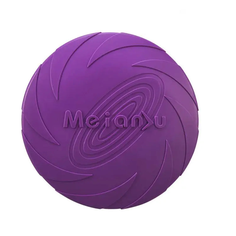 OUZEY Bite Resistant Flying Disc Toys for Dogs | Multifunction Pet Puppy Training Toys | Outdoor Game Dog Products